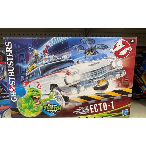 Ghostbusters Track & Trap Ecto-1 Car Toy with Slimer OLSTY - Picture 1 of 1